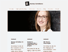 Tablet Screenshot of business-schreibkurse.de